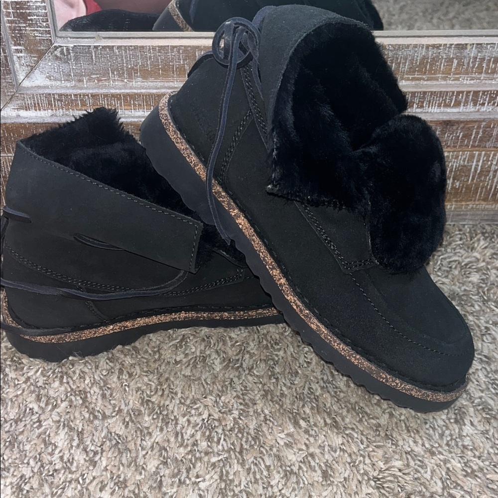 Birkenstock Bakki Suede Leather Chukka Bootie